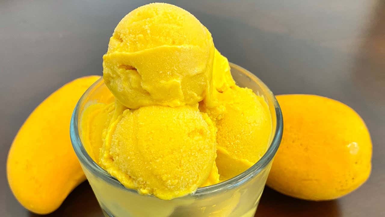 تصویر 2 از بستنی انبه صبحانه با طعمی خوشمزه و مفید برای روز شروع روز